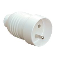 Gniazdo wtyczkowe z zawieszką AWA-G1, 2P+Z, 16A, 250V, rozbieralne białe (60szt) | 51.65 Elektro-Plast Opatówek