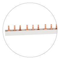 Szyna prądowa S12 3F-10SZ typu PIN szara (20szt) | 45.222 Elektro-Plast Opatówek