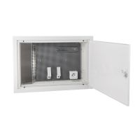 Rozdzielnica multimedialna p/t DARP48M Quiteline570x395x125mm IP42 pł.perf.drzwi alum.biała(1/42szt) | 9.48 Elektro-Plast Opatówek