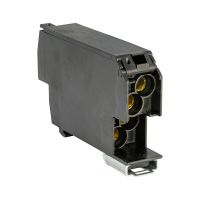 Blok rozdzielczy SDB-25/CZA czarny (12szt) | 48.929 Elektro-Plast Opatówek