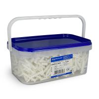 Uchwyt szybkiego montażu płaski hakowy USMPH-2 BOX biały (600szt) | 16.88 Elektro-Plast Opatówek
