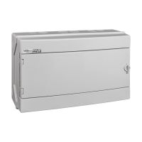 Rozdzielnica hermet. moduł. n/t RH-18/UV 1x18 260x435x138mm IP65 1500VDC drzwi szare, szara | 36.918 Elektro-Plast Opatówek