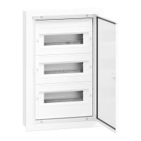 Rozdzielnica moduł. p/t DARP-36S QUITELINE 3x12 520x345x90mm IP54 drzwi alum.biała (1szt) | 9.312 Elektro-Plast Opatówek