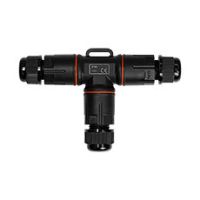 Złączka kablowa SZPN 293X-3T, (3x1,5), trójnik, IP68 czarna (1szt) | 39.2933 Elektro-Plast Opatówek