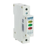 Lampka kontrolna modułowa 3 kolorowa LK3TH biała (12szt) | 87.50 Elektro-Plast Opatówek