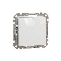 Łącznik podwójny schodowy, biały Sedna Design | SDD111108 Schneider Electric