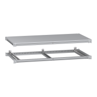 Rama dolna i górna, PanelSeT SFN, do obudowy W1200 D600mm, dach w zestawie | NSYSFNC126 Schneider Electric