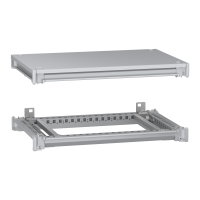 Rama dolna i górna, PanelSeT SFN, do obudowy W600 D400mm, dach w zestawie | NSYSFNC64 Schneider Electric