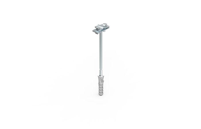 Uchwyt do drutu z kołkiem L-160, 12.3.1 OC | 91210301 Elko-Bis