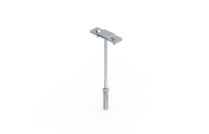 Uchwyt z kołkiem Fi-12 L-160, 12.3/B OC | 91230301 Elko-Bis