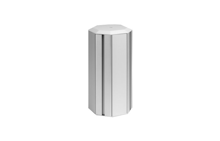 Minikolumna 4-stronna, wys.260mm 125x130mm, 4x5x K45, aluminium ALK545/8 Simon Connect | ALK545/8 Kontakt Simon