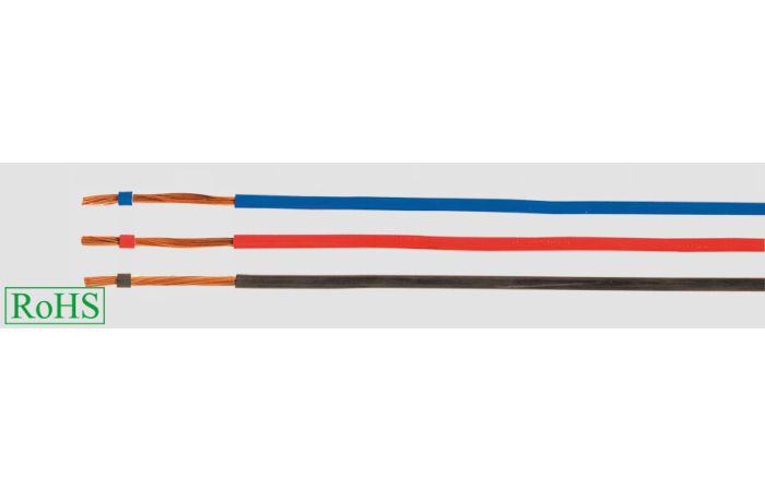 Przewód bezhalogenowy H07Z-K 1,5 450/750V czerwony /100m/ BĘBEN | 51772 Helukabel
