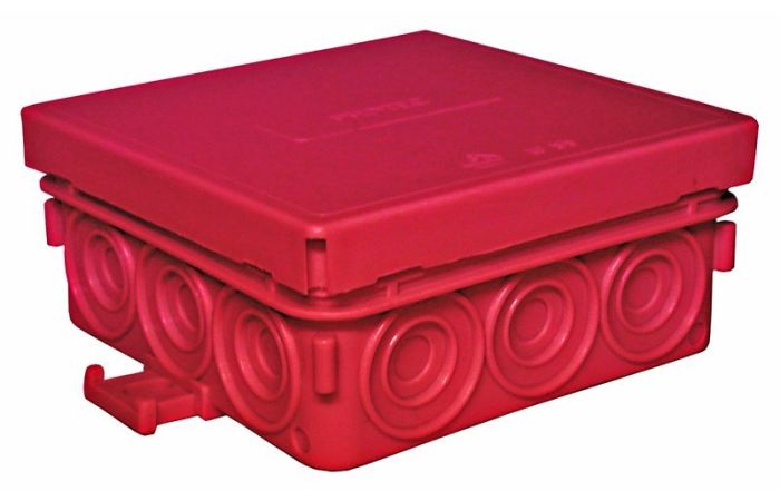 Puszka PFRAD 8585 85x85x37mm IP54/55 czerwona 050183 | 05100124 PROTEC.class