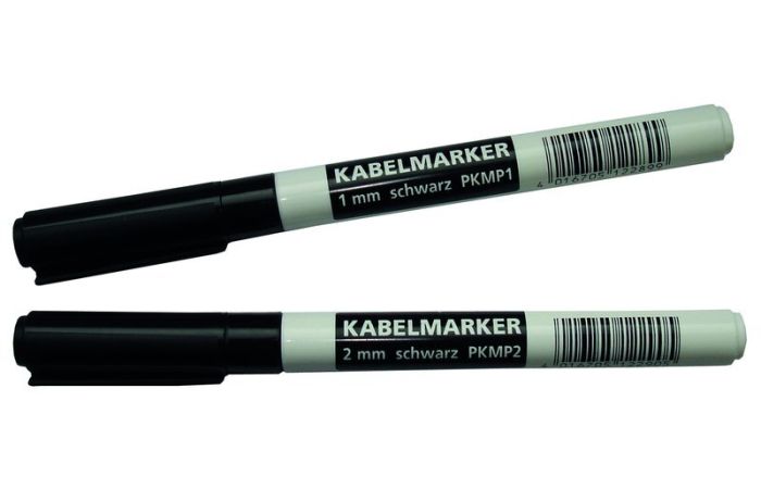 Marker do kabli PKMP1 rozmiar: 1mm czarny 052740 | 05102289 PROTEC.class