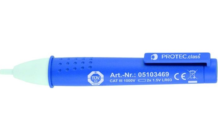 Próbnik napięcia bezdotykowy +LED,wibr. PSPKLV12 IP40 CAT III 12-1000V 053954 | 05103469 PROTEC.class
