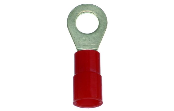 Końcówka oczkowa izolowana PQKR 0,5-1,0/M4 czerwona (opak 100szt) 054356 | 05103863 PROTEC.class