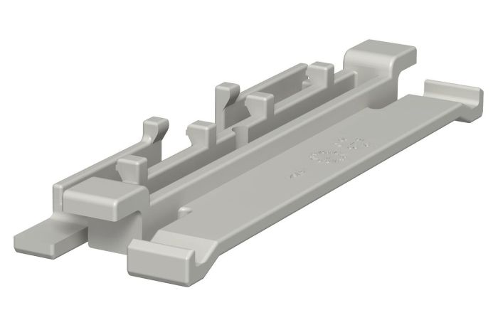 Klamra pokrywy 110mm, PVC, jasnoszary, 7035 2370 110 | 6023517 Obo Bettermann