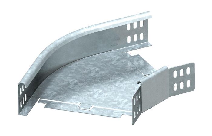 Łuk 45st poziomy, z łącznikiem kątowym 60x100, St, FS RB 45 610 FS | 6043763 Obo Bettermann