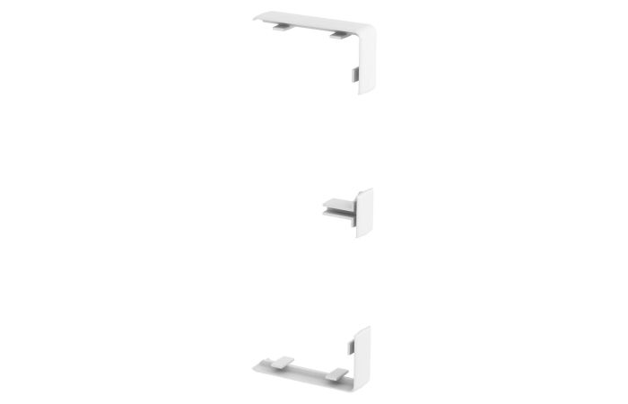 Pokrywa stykowa do Rapid 45-2 100 i 165 168x55x15, PC/ABS, czysta biel, 9010 GK-KS45-1RW | 6113020 Obo Bettermann