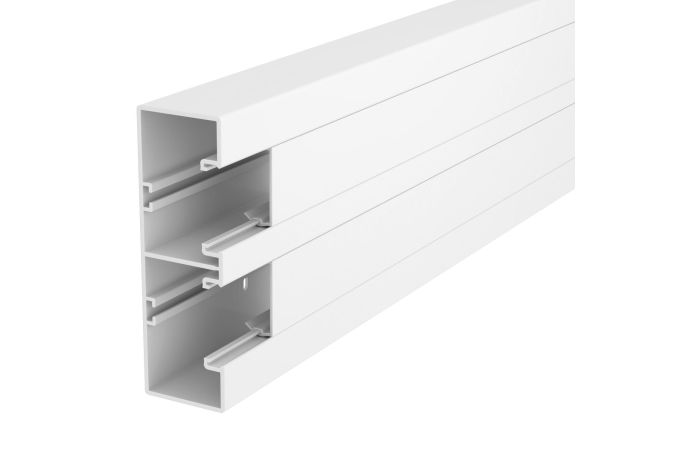 Kanał podparapetowy Rapid 45-2, 2-komorowy 53x165, PVC, czysta biel, 9010 GK-53165RW (2m) | 6113400 Obo Bettermann