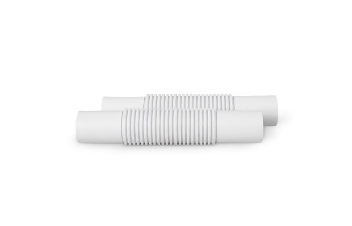 Złączka giętka kompensacyjna do rur ZCL 28 samogasnąca, PVC, biała (100szt) | 10121 TT Plast