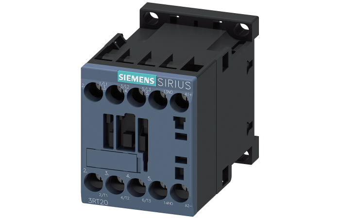 Stycznik AC-3e, 12 A/5,5 kW/400V, 3-biegunowy, DC 24V, 1NO, przyłącze śrubowe | 3RT2017-1BB41 Siemens