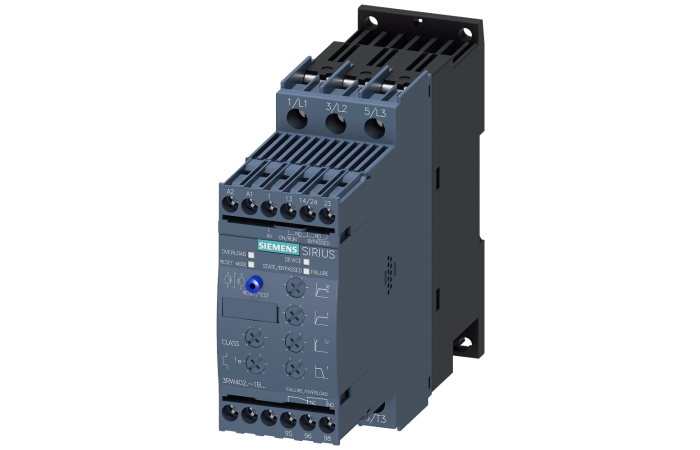 Softstart SIRIUS łagodny rozruch S0, 25A, 11kW/400V, 40 stopni, AC200-480V, AC/DC24V | 3RW4026-1BB04 Siemens