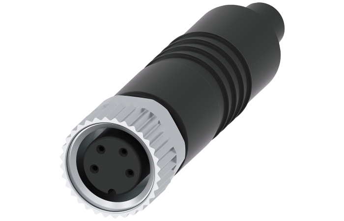 Sprzęgło M8 z przewodem przyłączeniowym 5m M8, wtyczka 4-bieg., do 3SE66 | 3SX5601-3GA05 Siemens