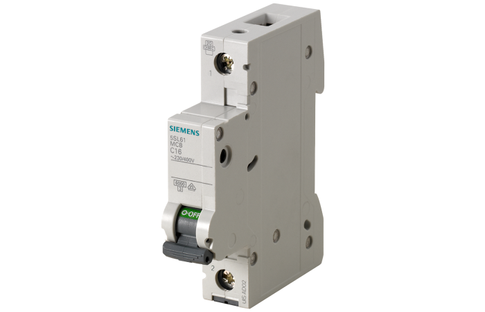 Wyłącznik nadprądowy 230/400V 6kA, 1-bieg., B, 6A | 5SL6106-6 Siemens