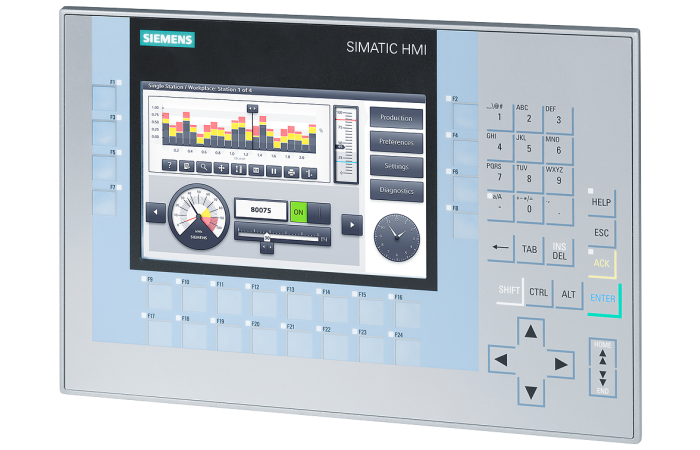 Panel Comfort wyświetlacz TFT 7, Interfejsy Profibus/Mpi, Profinet/Ethernet, SIMATIC KP700 | 6AV2124-1GC01-0AX0 Siemens