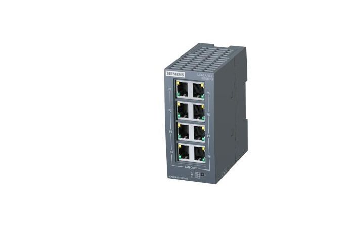 Switch przemysłowy SCALANCE XB008G | 6GK5008-0GA10-1AB2 Siemens
