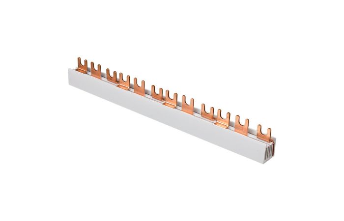 Szyna prądowa S12 3F-12, szara | 45.322 Elektro-Plast Opatówek