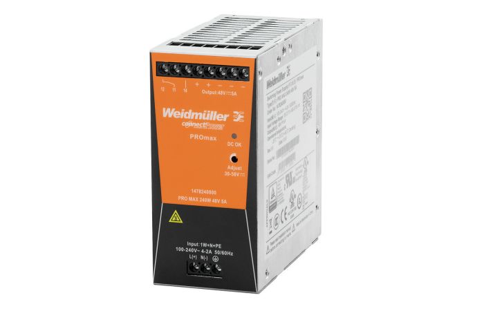 Zasilacz prądowy, PRO MAX 240W 24V 10A, impulsowy | 1478130000 Weidmuller
