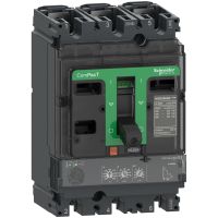 Wyłącznik mocy ComPacT NSX160F, 3P, 100A, 36kA, wyzwalacz elektroniczny MicroLogic 2.2, ComPacT NSX  | C10F32D100 Schneider Electric