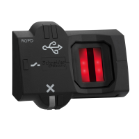 Przełącznik biometryczny RGPD Harmony XB5S Bistabilny, plastikowy, 22 mm, USB, Złącze M12, 24 V AC | XB5S8B2M12 Schneider Electric