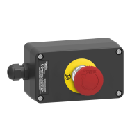 Kaseta sterownicza XAWG 1NC 1NC czerwony stop bezpieczeństwa  | XAWG178EX Schneider Electric