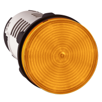 Wskaźnik świetlny Fi-22mm pomarańczowy zintegrowany LED 24V zaciski śrubowe, Harmony XB7 | XB7EV08BP Schneider Electric