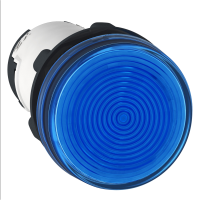 Wskaźnik świetlny Fi-22mm niebieski zintegrowany LED 24V zacisk śrubowy, Harmony XB7 | XB7EV06BP Schneider Electric
