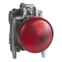Lampka sygnalizacyjna LED 24V czerwona, strefa EX | XB4BVB4EX Schneider Electric