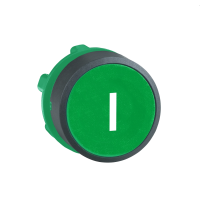 Napęd przycisku z samopowrotem kryty zielony I Harmony XB5 | ZB5AA331 Schneider Electric