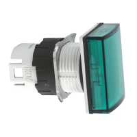 Lampka sygnalizacyjna zielona LED prostokątny Harmony XB6 | ZB6DV3 Schneider Electric