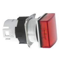 Lampka sygnalizacyjna czerwona LED kwadratowy Harmony XB6 | ZB6CV4 Schneider Electric