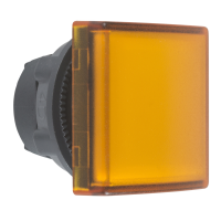 Główka lampka sygnalizacyjna Fi-22mm żółta LED kwadratowa plastikowa Harmony XB5 | ZB5CV053 Schneider Electric