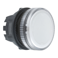 Główka lampki sygnalizacyjnej bezbarwna plastikowa Harmony XB5 | ZB5AV07 Schneider Electric