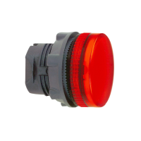 Lampka sygnalizacyjna Harmony XB5 czerwona żarówka BA 9s plastikowa karbowana | ZB5AV04S Schneider Electric