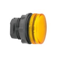 Napęd wskaźnika świetlnego LED pomarańczowy karbowane soczewki plastikowy Harmony XB5 | ZB5AV053S Schneider Electric