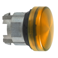 Napęd lampki sygnalizacyjnej pomarańczowa LED metalowa karbowana Harmony XB4 | ZB4BV053S Schneider Electric