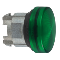 Napęd lampki sygnalizacyjnej zielona LED metalowa karbowana Harmony XB4 | ZB4BV033S Schneider Electric