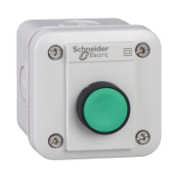 Stacja kontrolna Harmony XALE 1 przycisk z powrotem sprężynowym, zielony 1 NO I | XALE1021 Schneider Electric