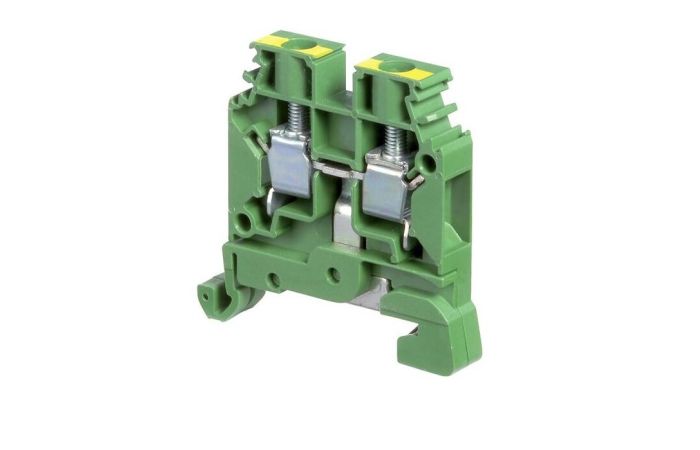 Złączka zacisk. śrubowa 6mm2 D6/8.P żółto-zielona | 1SNA165830R2100 TE Connectivity Solutions